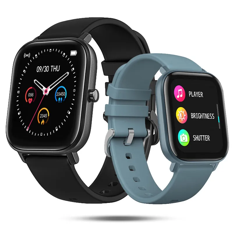 P8 Smart Watch Homens 1.4 Polegadas Full Touch de Fitness Tracker Pressão Arterial Relógio Inteligente Mulheres Impermeável GTS Smartwatch para Xiaomi