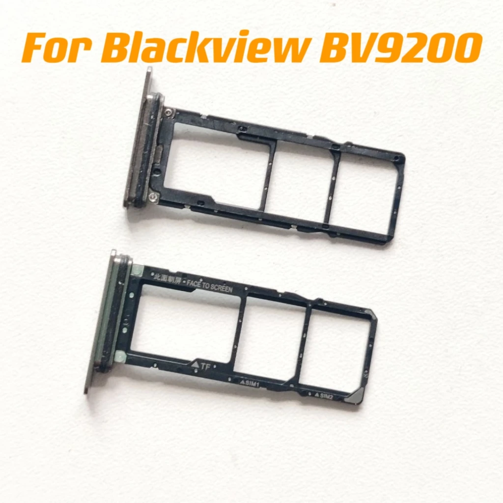 Para Blackview BV9200 Novo Cartão SIM Original Ranhura para Cartão do TF da Bandeja da Placa de Substituição