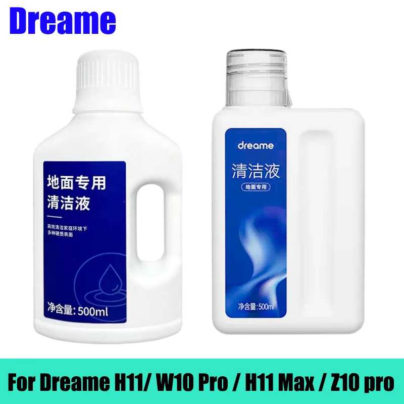 Para Dreame H11/ W10 Pro / H11 Max Fluido de Limpeza Aspirador de Peças de Reposição para Dreame W10 Aspirador de Acessórios（500ml)