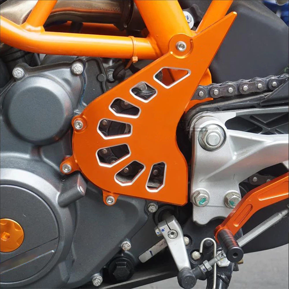 Para Duke 125 Duke 200 Duke 390 RC 390 2013 2014 2015 Acessórios da Motocicleta Pinhão de Corrente Tampa do Protetor protetor Protetor