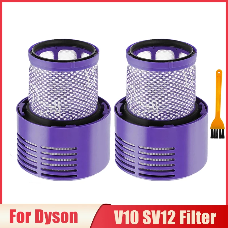 Para Dyson V10 SV12 de Mão Ciclone sem fio do Aspirador de Pós-Filtro de Peças de Reposição Filtro Hepa Lavável Substituição