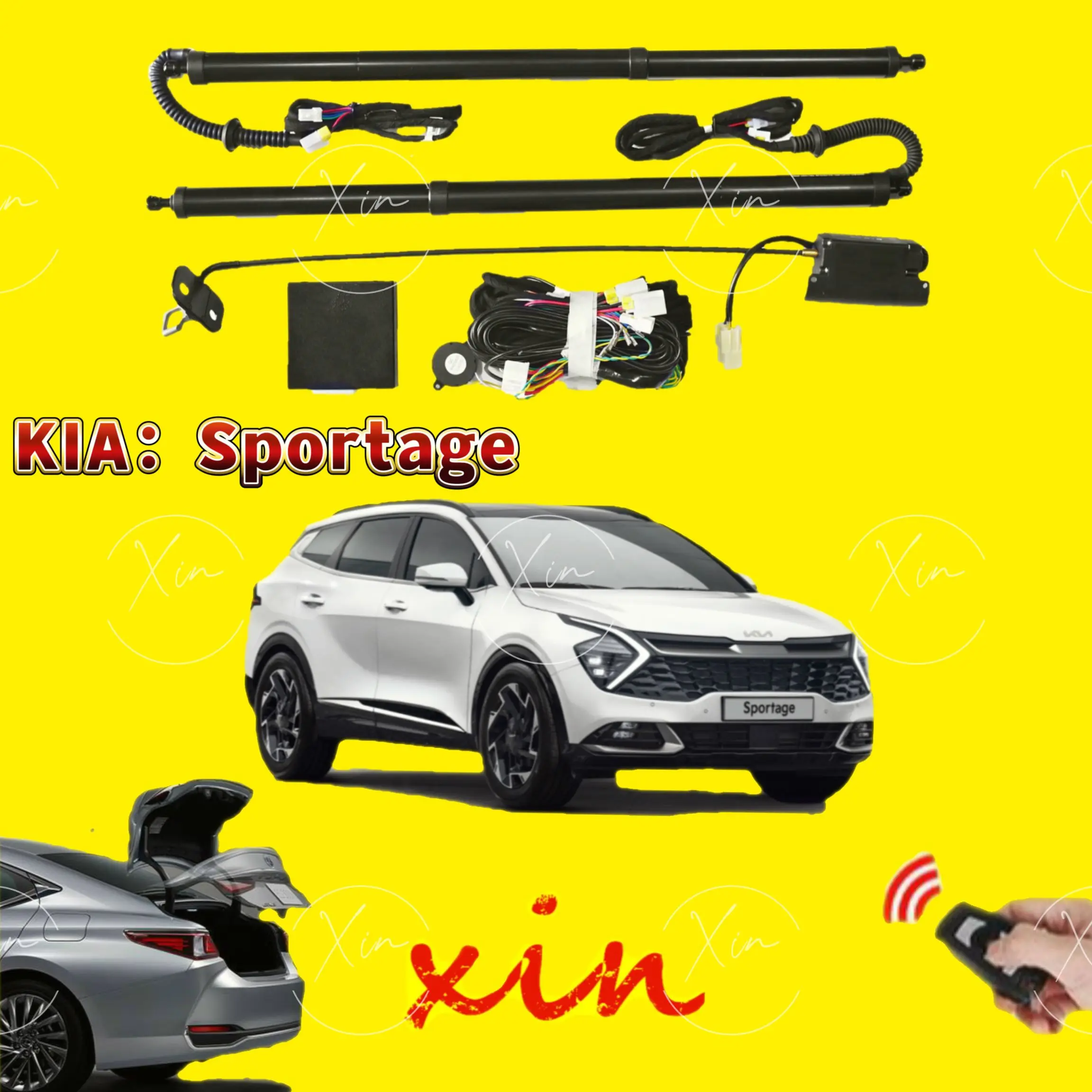 Para KIA Sportage elétrico da porta da bagageira automática o controle do tronco unidade de abertura de elevação do carro porta traseira kit de alimentação