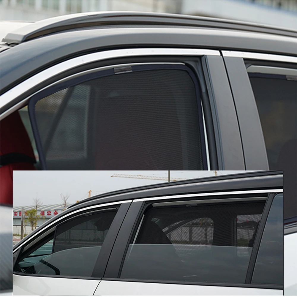 Para Mazda CX-3 CX3 DK 2014-2022 Magnético Carro pára-Sol do Escudo Frontal Moldura do pára-brisa de Cortina Traseira do Lado da Janela Pala de protecção do Sol