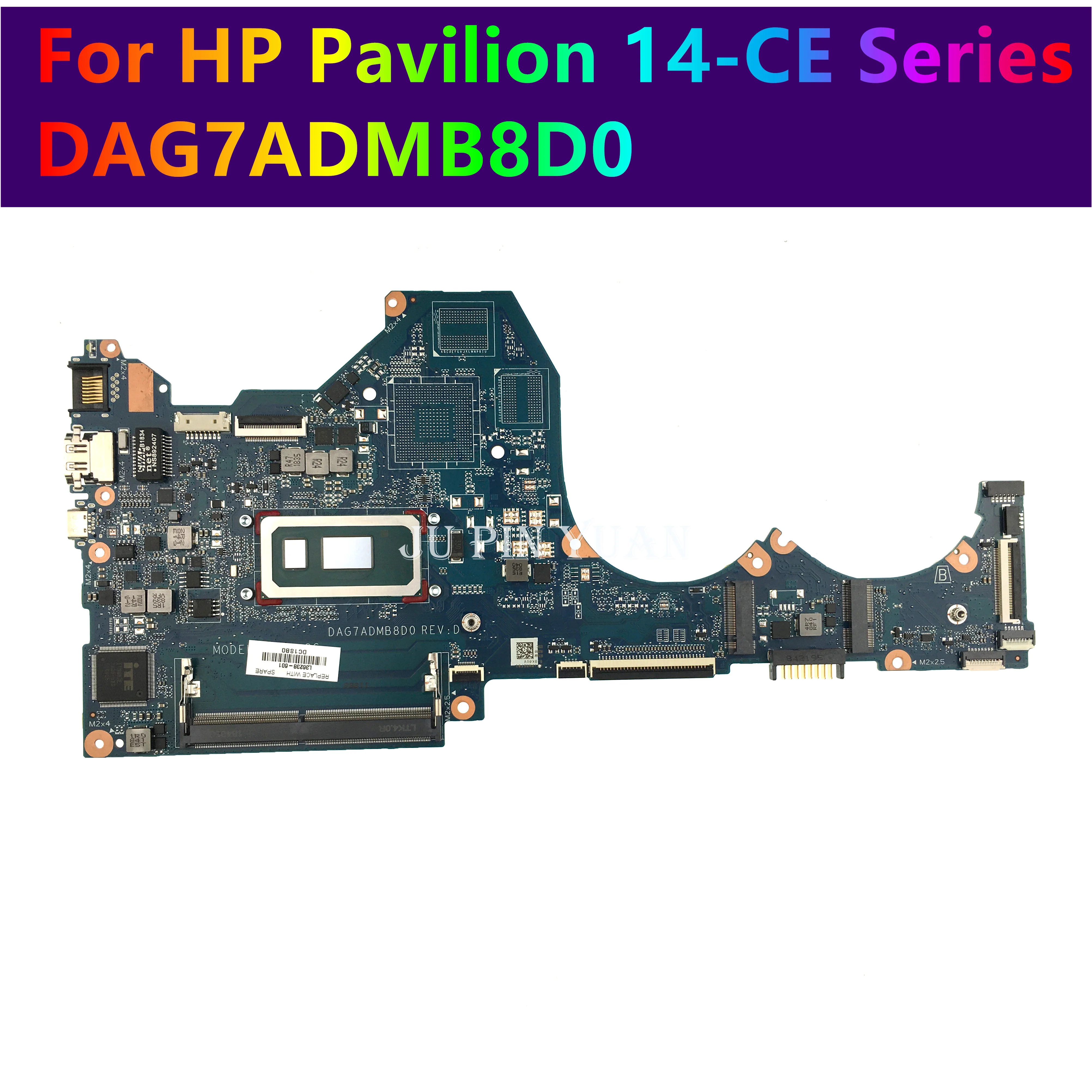 Para o HP Pavilion 14-CE Portátil da Série de placa-Mãe DAG7ADMB8D0 L36238-601 placa-mãe TPN-Q207 L36237-601 Completo Testado