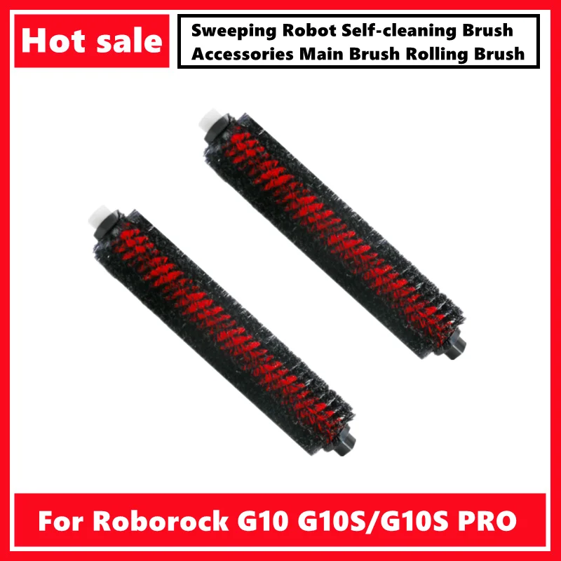 Para Roborock G10 Varrendo Robô Auto-Escova de limpeza de Acessórios G10S/G10S PRO Principal Escova de Rolamento Escova China de Hong kong
