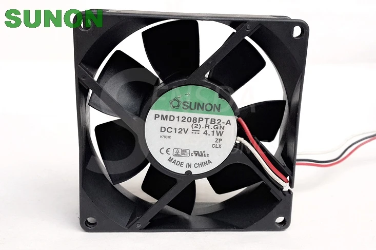 Para Sunon PMD1208PTB2-UM 8025 12V 4.1 W 8 cm de 80mm Axial industrial servidor inversor de ventiladores de refrigeração