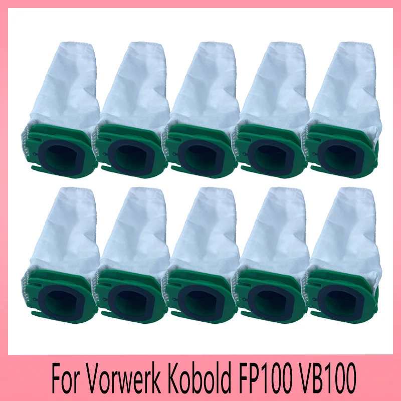 Para Vorwerk Kobold FP100 VB100 Aspirador de pó Robô Acessórios Saco de Pó Doméstico Substituível substituição de Peças de Reposição