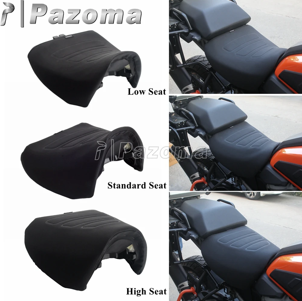 PAZOMA Atualização Almofada de Gel Motocicleta Solo Driver Piloto Assento Capa de Almofada Para Harley Pan americana de 1250 RA1250S RA1250 2021 2022 2023