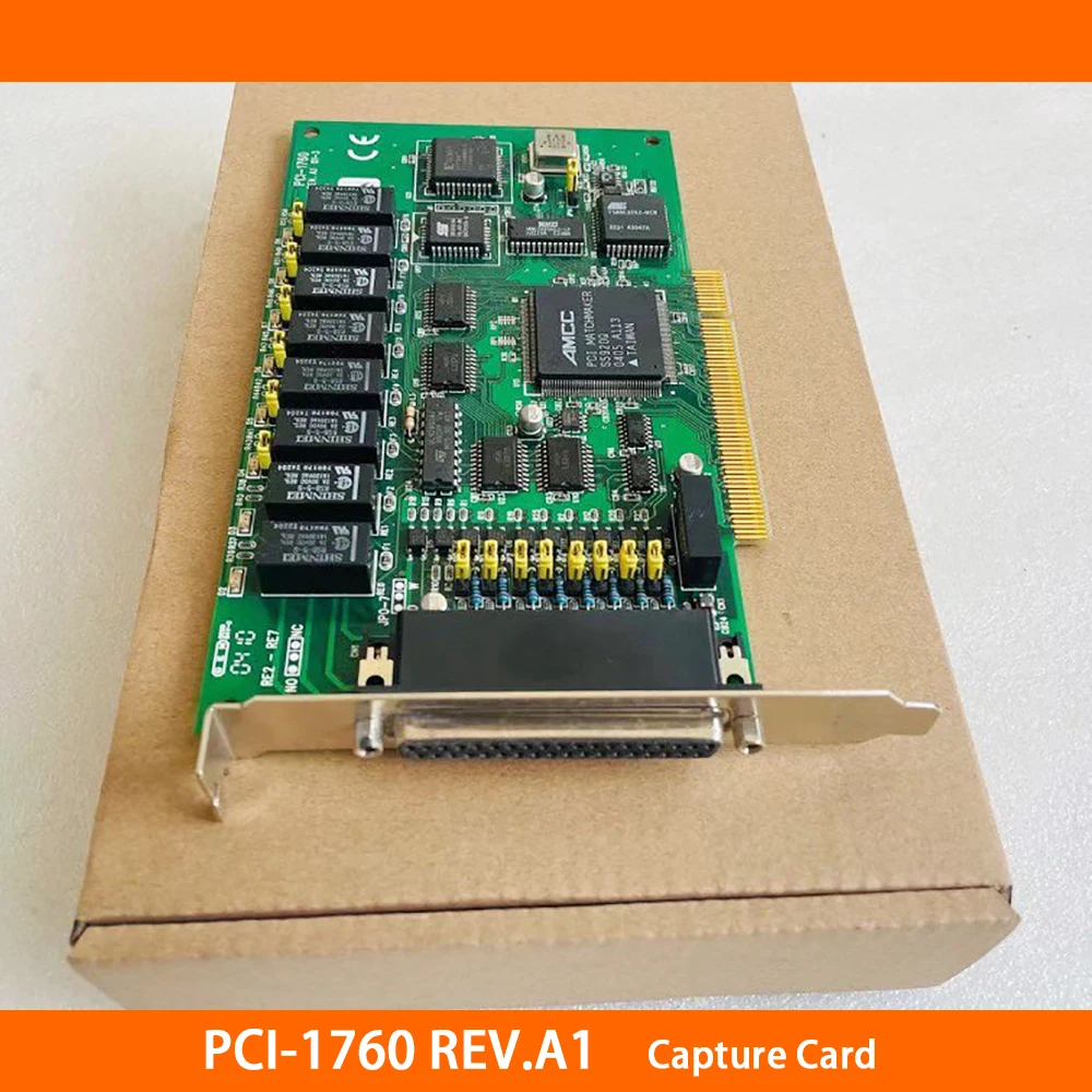 PCI-1760 REV.A1 Para Advantech a Captura de Dados de Cartão de 8 Canais de Retransmissão de 8 Canais de IDI Universal de Placa PCI de Alta Qualidade Navio Rápido