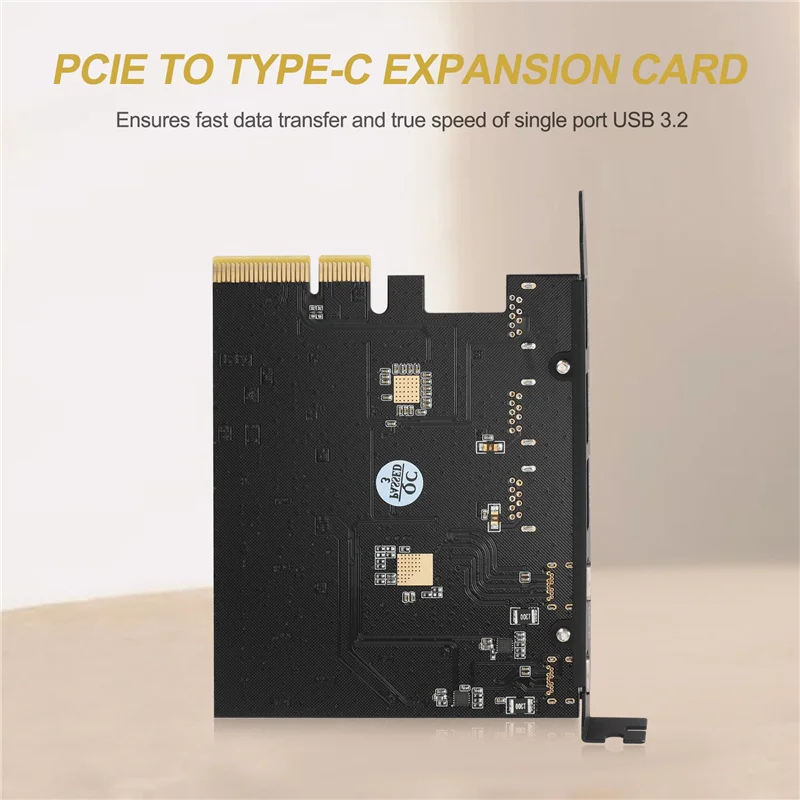 PCIe USB 3.2 Gen 2 Cartão com 20Gbps de largura de Banda de 5 portas (3X USB-UMA -2X USB-C) Conversor PCIE o Divisor para Windows 10/8