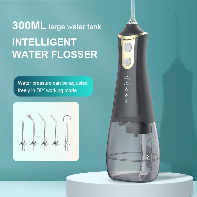 Portátil Oral Irrigantes Recarregável USB Adultos Água Flosser Pulso Dental de Água jactos de Água Pick Impermeável Dentes Ferramentas de Limpeza