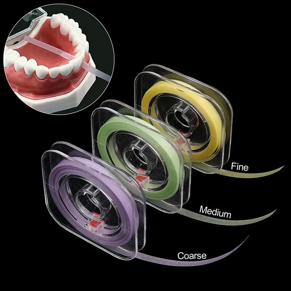 Profissional de Resina Dentista Material de Clareamento Dental Polimento Tira do Rolo de 6m*4mm Dental moagem Tira Dental ferramenta