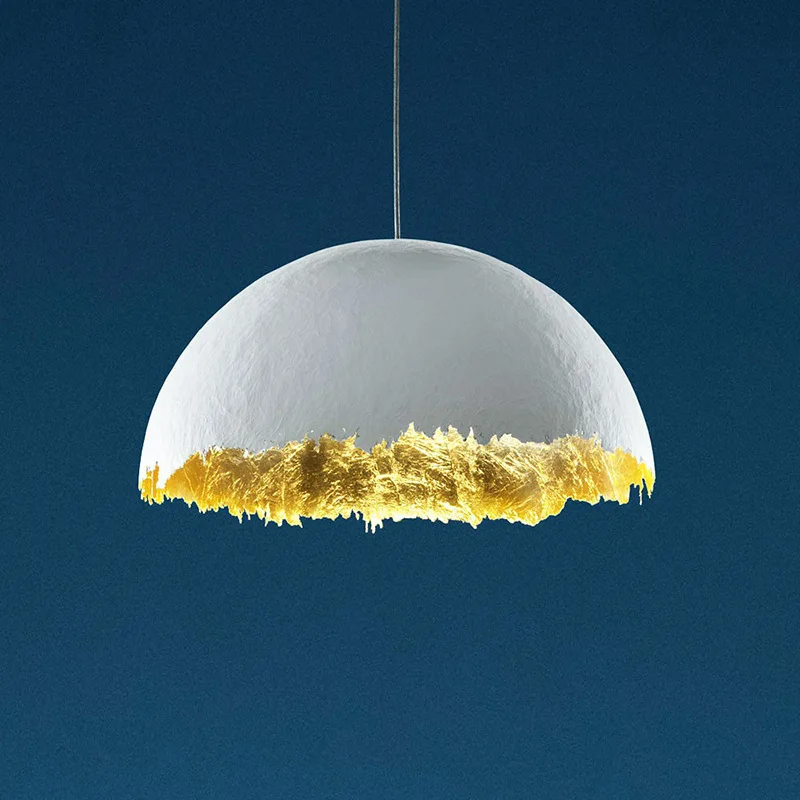 Pós-moderno Nordic Light Luxo LED Sala de estar Iluminação do Candelabro Simples Sótão hanging lamp Decoração de Quarto Lustre