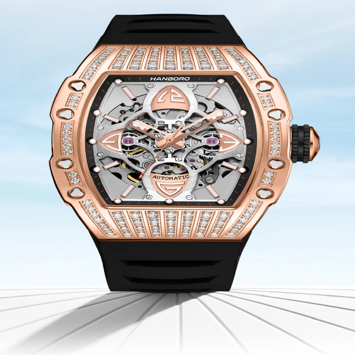Richard 2022 novo de Luxo Mens watch Moda Relógio Automático Tendência Relógios Mecânicos Luminosa Esporte relógio de Pulso de homem reloj hombre
