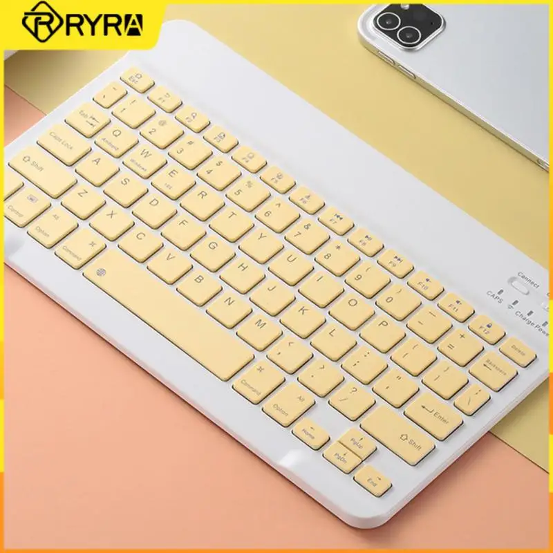 RYRA Tablet Teclado sem Fio Para iPad, Samsung, Huawei Teclado Bluetooth compatível com Teclado, Mouse Terno Para iOS, Android, Windows