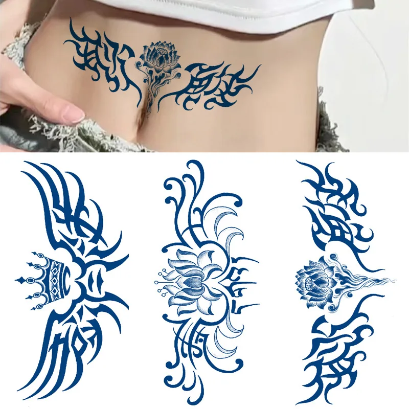 Semi-permanente de Tatuagem Personalizada Zodíaco Animal de Design à prova de água E Suor Suco de Tatuagem Adesivos