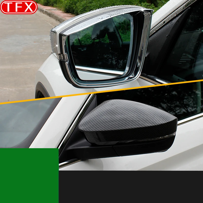 Skoda Kodiaq 2017-2020 Estilo Carro Espelho Retrovisor Viseira Chuva Sobrancelha Quadro Escudo De Tempo De Cobertura De Proteção De Acessórios Auto