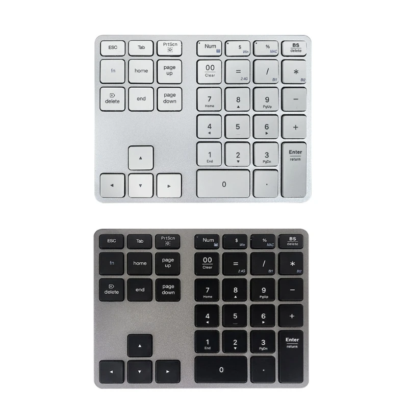 Slim Bluetooth compatível com o Número de Pad para notebook teclados numéricos 35Keys Três Canal B2RC