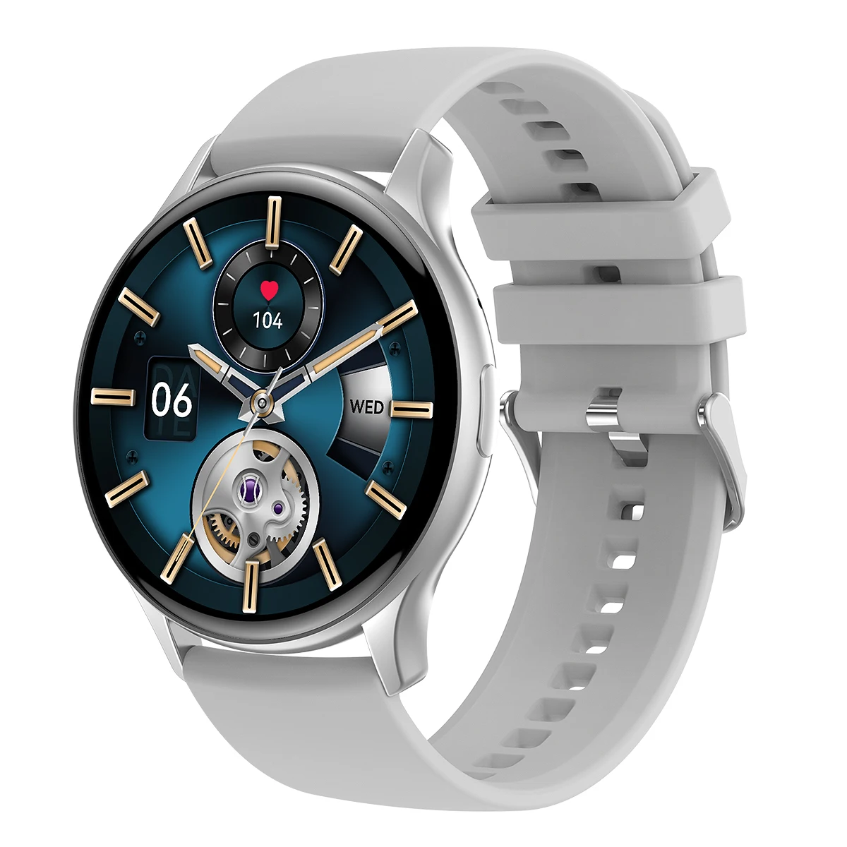 Smart Watch HK89 AMOLED de 1,43 Polegadas BT Chamada de Monitoramento de Saúde, Sempre em Mostrar Homens Mulheres Adequação de Acompanhamento de Esportes do Smartwatch