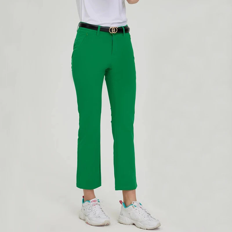 Vestuário de golfe Bola Calças para Mulheres de 9 ponto de Calças de Verão, Seca Rápido, Respirável Calças Slim Fit Mulheres Calças Esportivas