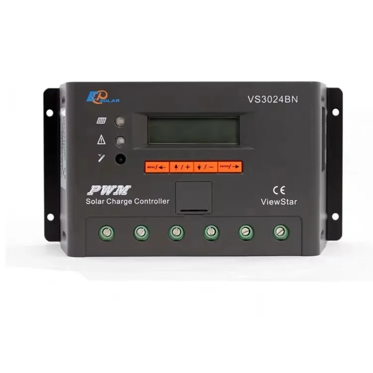 VS1024/2024/3024/4524/6024BN RS485 controlador de carga solar com display lcd