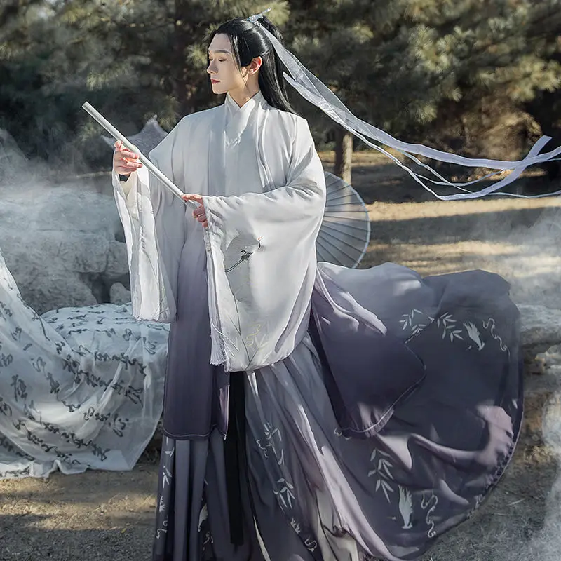 Yourqipao Plus Size Hanfu Homens e Mulheres Chinês Bordado Casais Cosplay Traje Vestido de Fantasia Hanbok China Espadachim Jaqueta para Homens