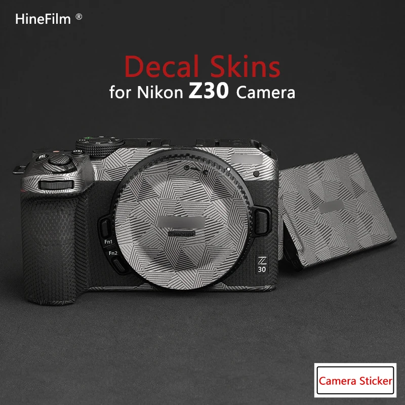 Z30 Câmara Decalque Pele para Nikon Z 30 Câmara Decalque Adesivos Capa Protetor Filme Urdidura Caso de Cobertura de