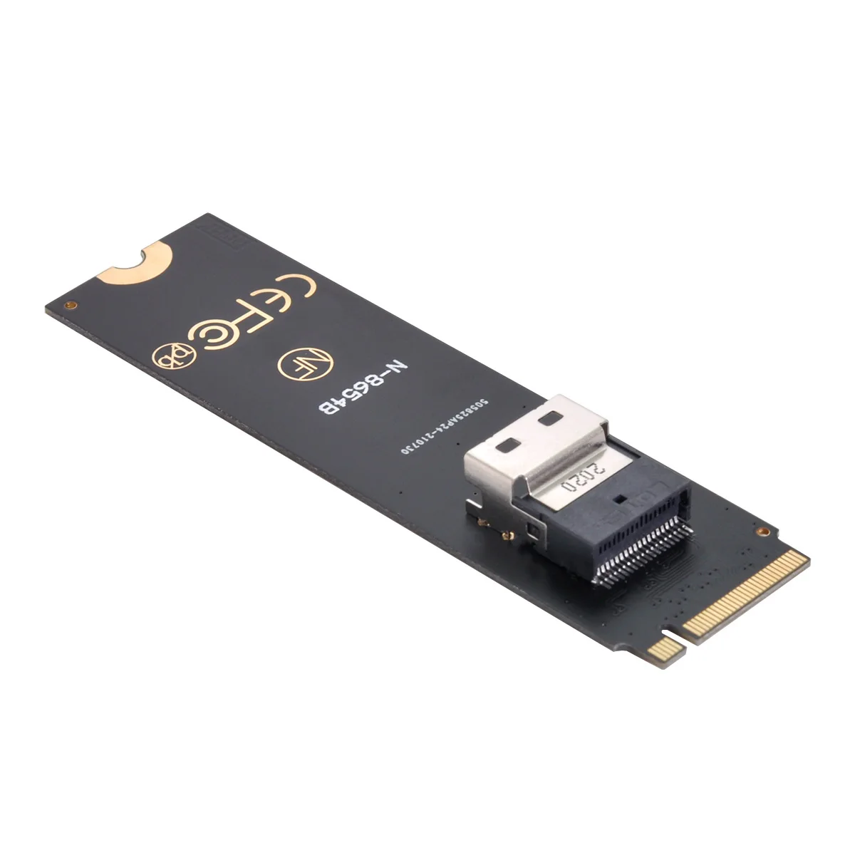 Zihan SAS, SSD PCIe Adaptador NGFF M-Chave NVME para U. 2 U2 Kit SFF-8639 para SFF-8654 Slimline SAS, SSD PCIe Adaptador para placa-mãe